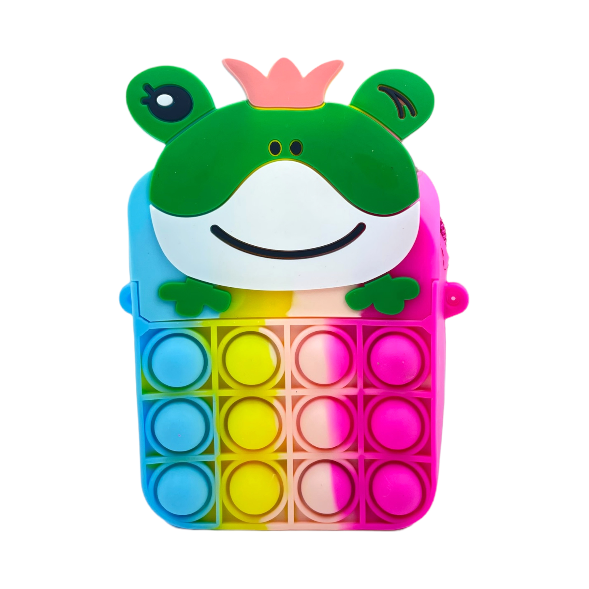 Fullkart Frog Turtle Shape Pouches for Kids, Fidget Toy Pop it Bag for  Girls 