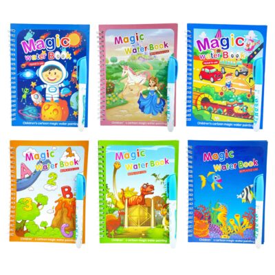 Magic Water Colouring Books (Set of 4) 